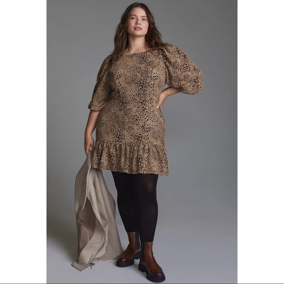 Anthropologie Maeve Knit Cut Out Dress Size 14 NWT - Picture 5 of 15